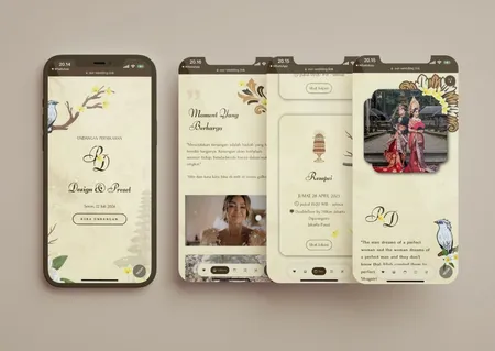 our wedding link preset Traditional Bali