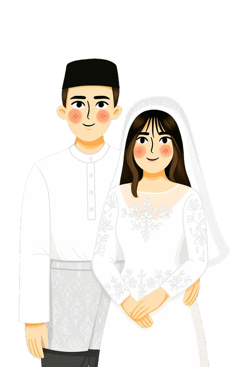 Foto sampul undangan Fasya & Salsa