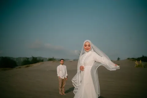 Foto sampul undangan Syahrifa & Faiz