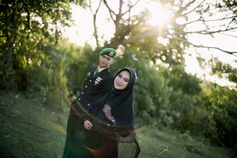 Foto sampul undangan Sarni & Dimas