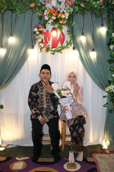 Foto sampul undangan Wawan & Melia