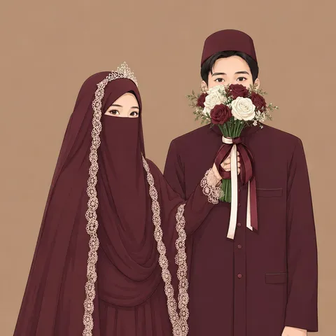 Foto sampul undangan Farhan & Nida