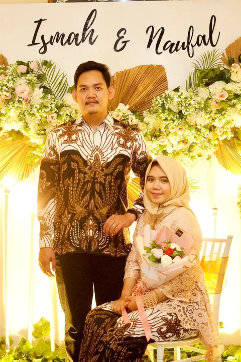 Foto sampul undangan Naufal & Ismah