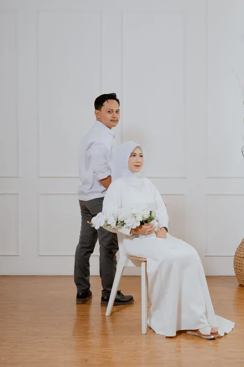 Foto sampul undangan Rizki & Nova
