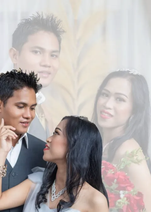 Foto sampul undangan Sinta & Soni