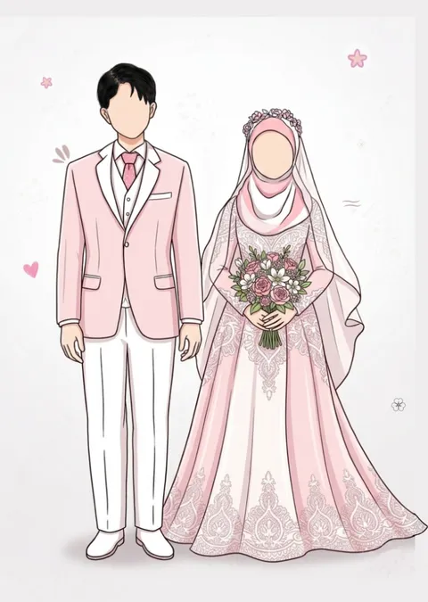 Foto sampul undangan Musthafa & Dela