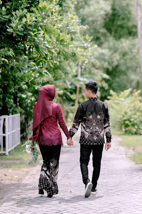 Foto sampul undangan Aninda & Angga