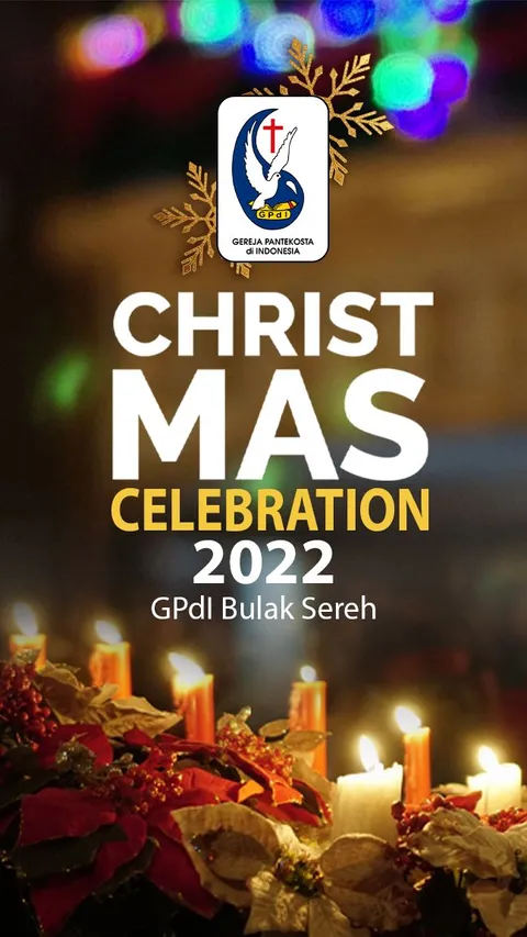 Foto sampul undangan Perayaan Natal