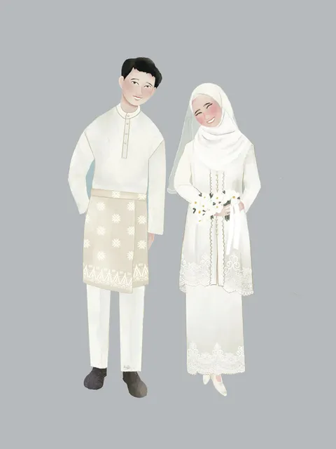 Foto sampul undangan Bagus & Anisa