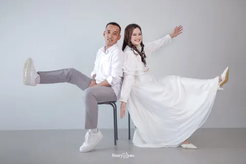 Foto sampul undangan Dewi & Rizky