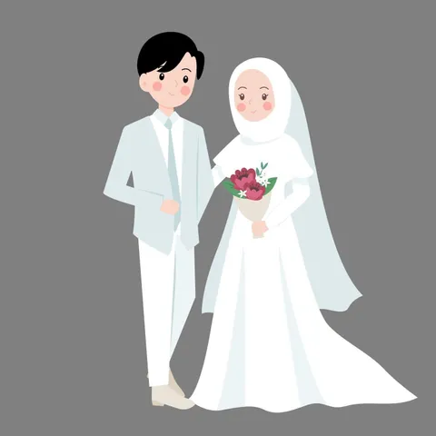 Foto sampul undangan Afifah & Hanif