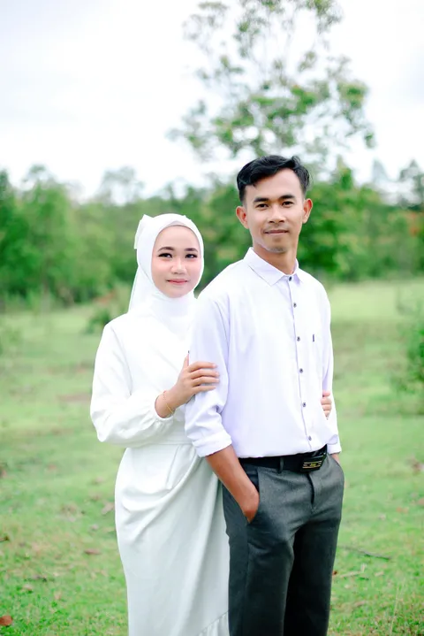Foto sampul undangan Eva & Saefudin