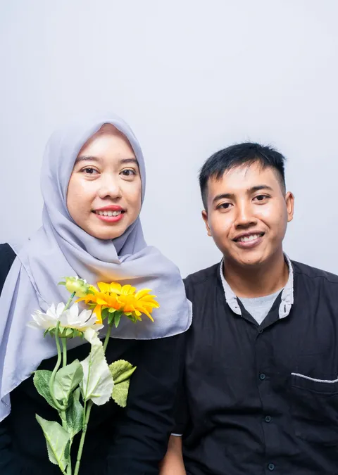 Foto sampul undangan Adi & Desy