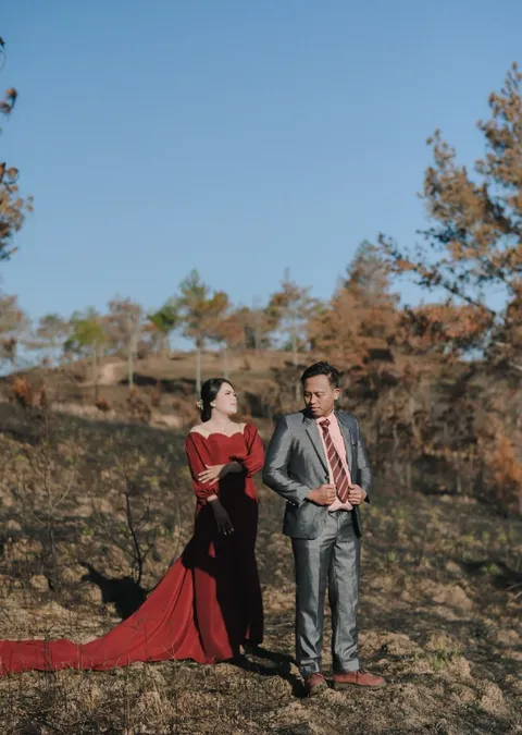 Foto sampul undangan Elly & Riska