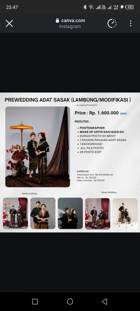 Foto sampul undangan Dewi & Iwan