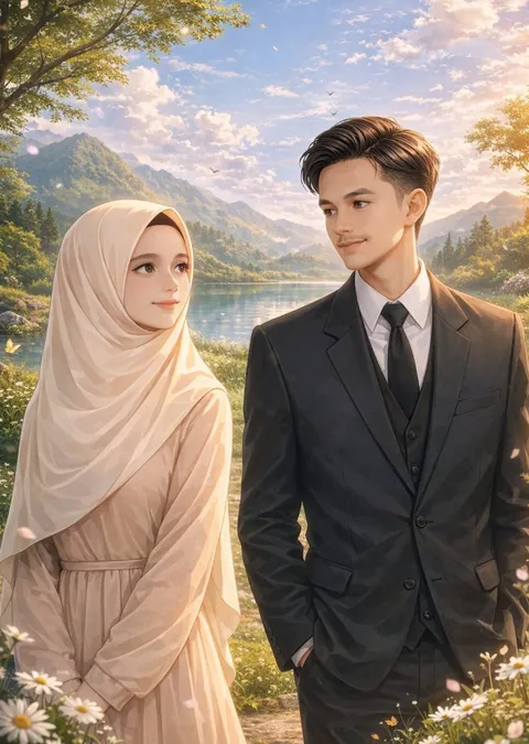 Foto sampul undangan Syaikol & Demi