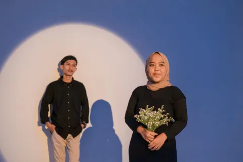 Foto sampul undangan Rizal & Lisna