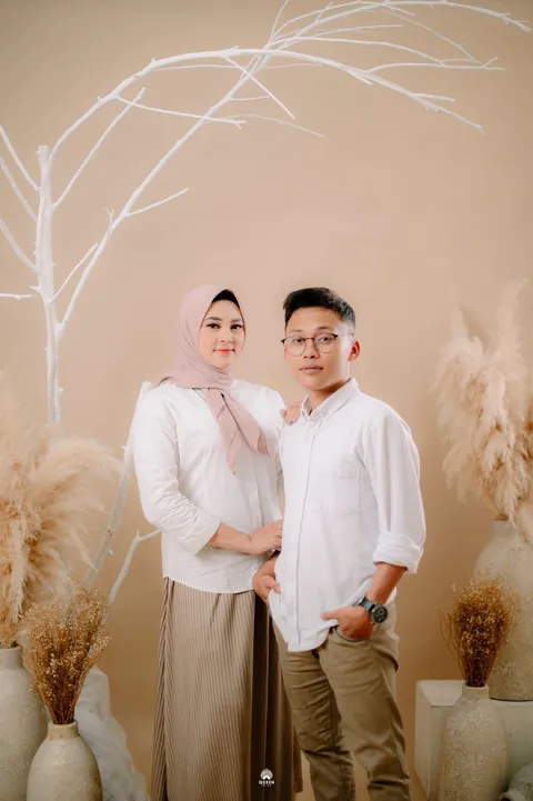 Foto sampul undangan Eki & Mila