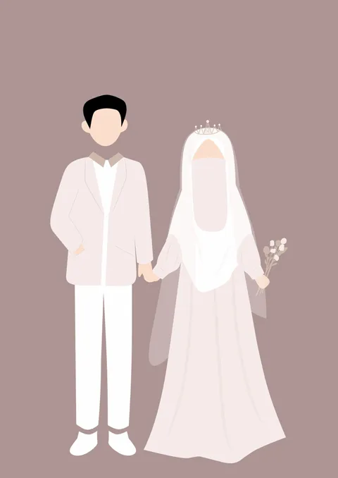 Foto sampul undangan Umar & Nabila