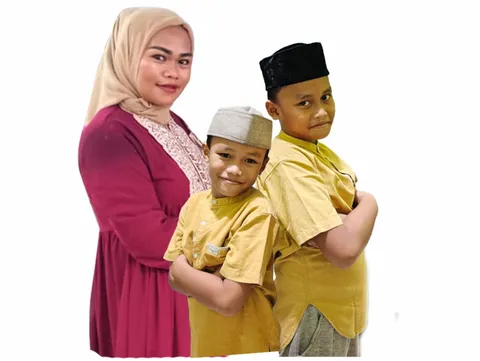 Foto sampul undangan Khitanan Raihand & Nazwan