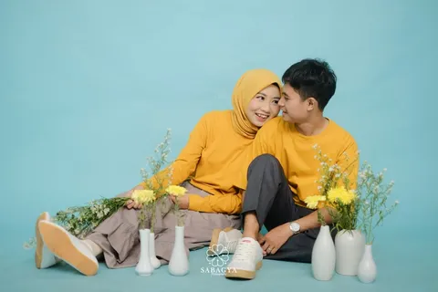 Foto sampul undangan Arief & Intan