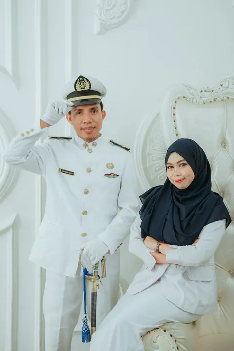 Foto sampul undangan Arfah & Ayu