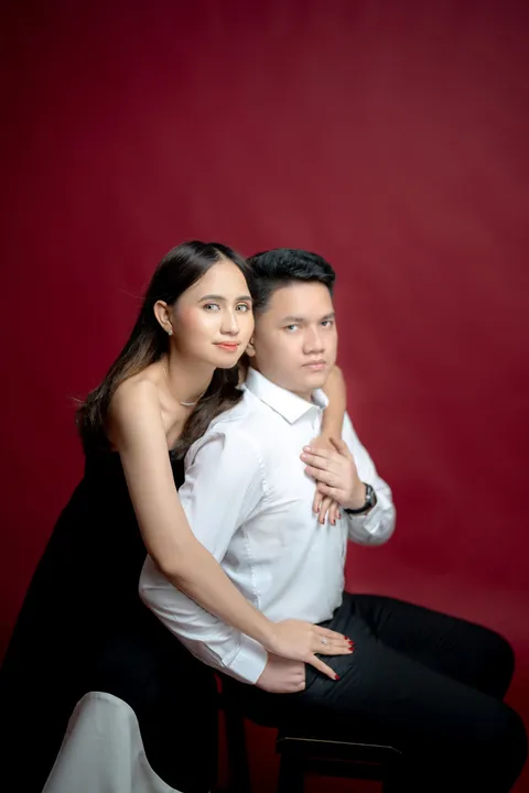 Foto sampul undangan Angel & Peter