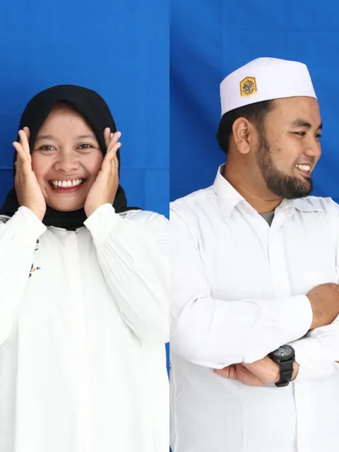 Foto sampul undangan Ilham & Imroatin