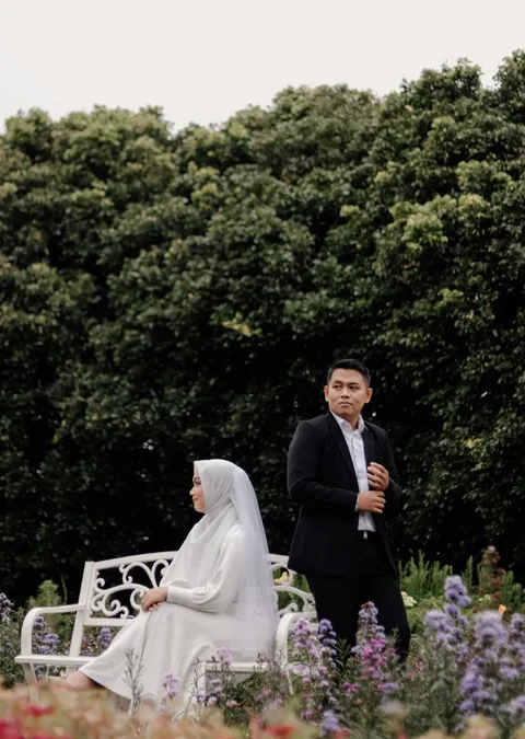 Foto sampul undangan Anggit & Sandra