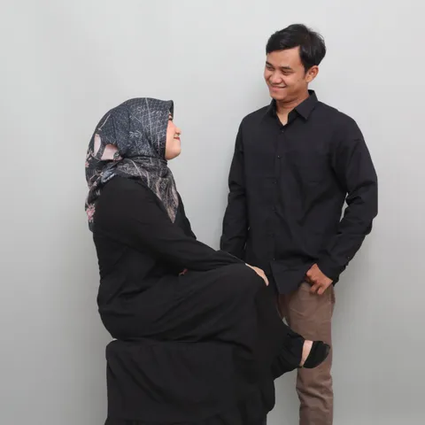 Foto sampul undangan Icha & Rafli