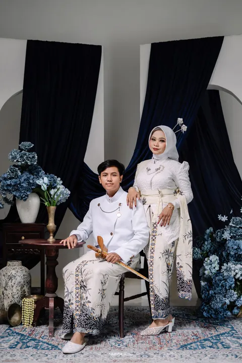 Foto sampul undangan Ika & Rizal