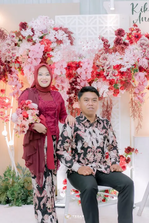 Foto sampul undangan Andika & Kiki