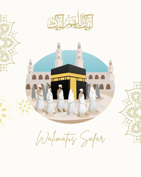 Foto sampul undangan Walimatus Safar