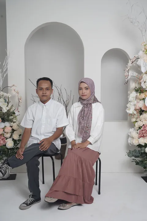 Foto sampul undangan Widya & Ilham