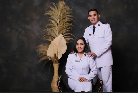 Foto sampul undangan Milka Talitu & Ferly Mpotane