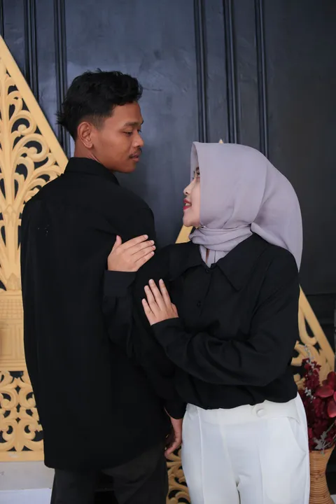Foto sampul undangan Diah & Dandi