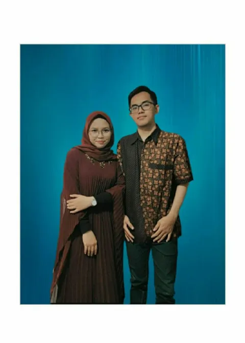 Foto sampul undangan Nadira & Misbal