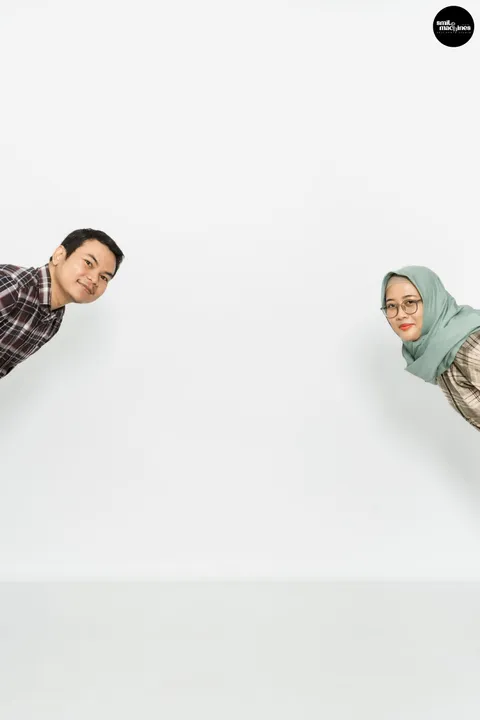 Foto sampul undangan Nila & Andi