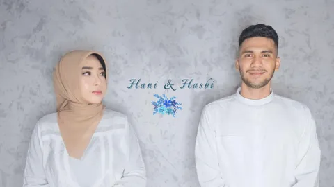 Foto sampul undangan Hasbi & Hani