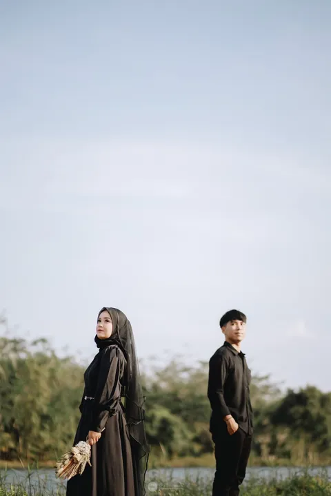 Foto sampul undangan Linda & Zulfi