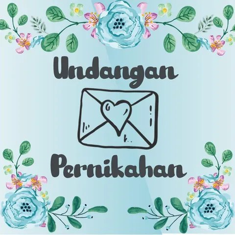 Foto sampul undangan Edi & Santi