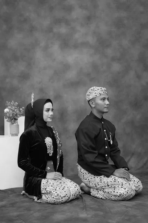 Foto sampul undangan Nurdin & Dela
