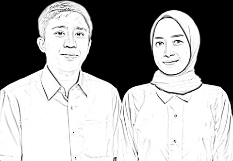Foto sampul undangan Icha & Dadi