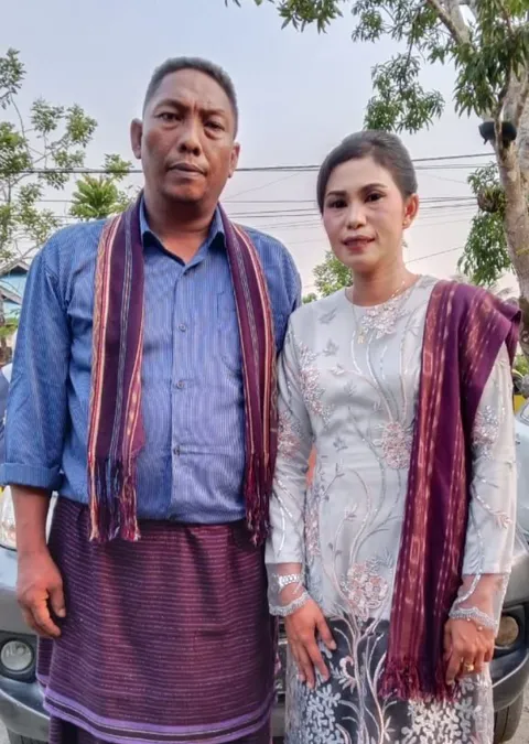 Foto sampul undangan Beni & Sarinah