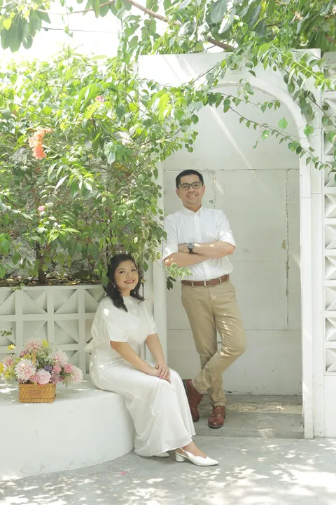 Foto sampul undangan Vannya & Jeffry