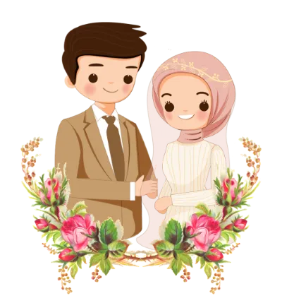 Foto sampul undangan Awan & Dian