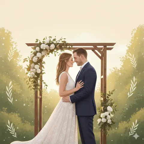 Foto sampul undangan Alexander & Olivia