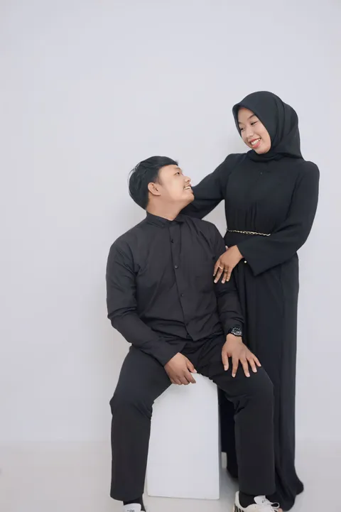 Foto sampul undangan Nur & Saepul
