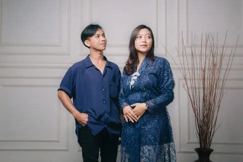 Foto sampul undangan Rizki & Della