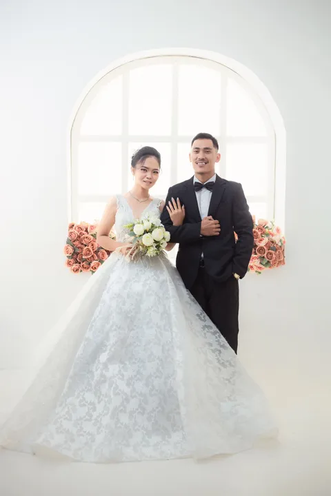 Foto sampul undangan Virgin & Teja Chory